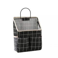 Hanging Storage Bag Wall Organiser Basket Bathroom Pocket Bedroom Dorm RV Gray