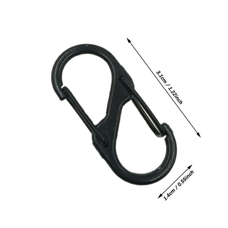 Firm Spring Buckle Keychain for Luggage and Jewelry