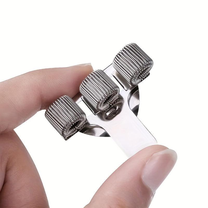 1pc Spring Pen Holder Clip Metal Pen Holder Carbon Steel Pen Holder Clips