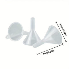 3pcs Perfume Funnel Set for Easy Sub Packaging and Application