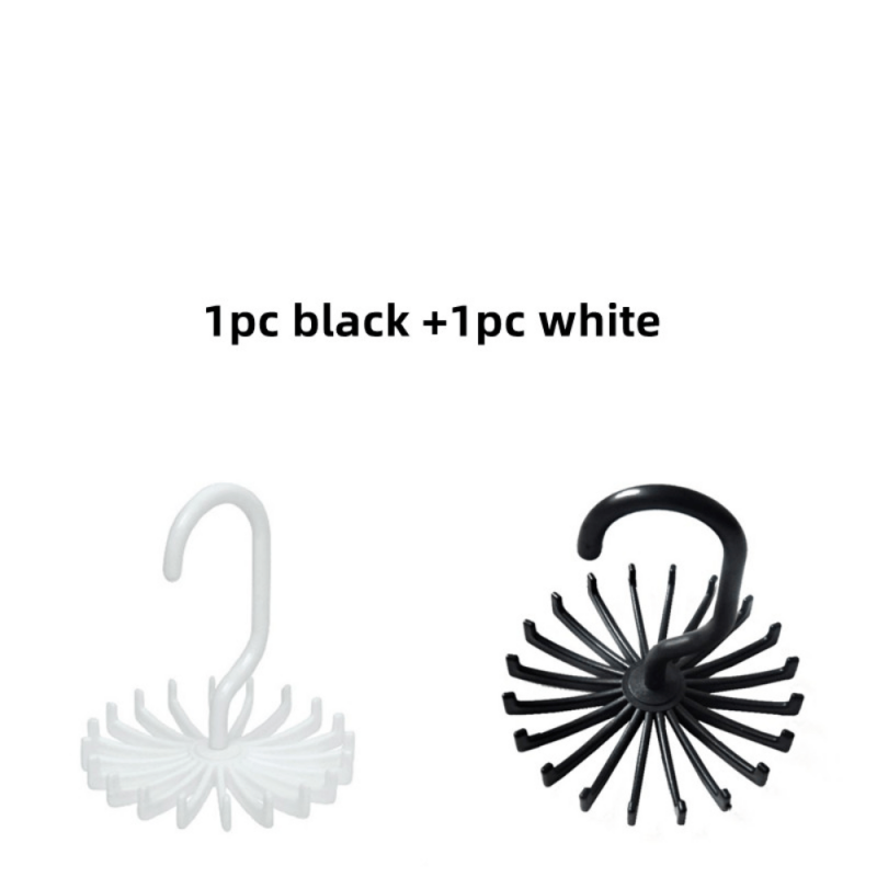 Rotating Hanging Storage Rack Ties Silk Scarf Storage Hook
