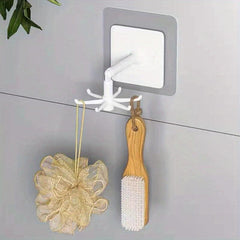 360 Rotating Hook with Strong Adhesive for Nail Storage