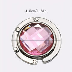 Foldable Crystal Bag Hanger for Accessories Organization