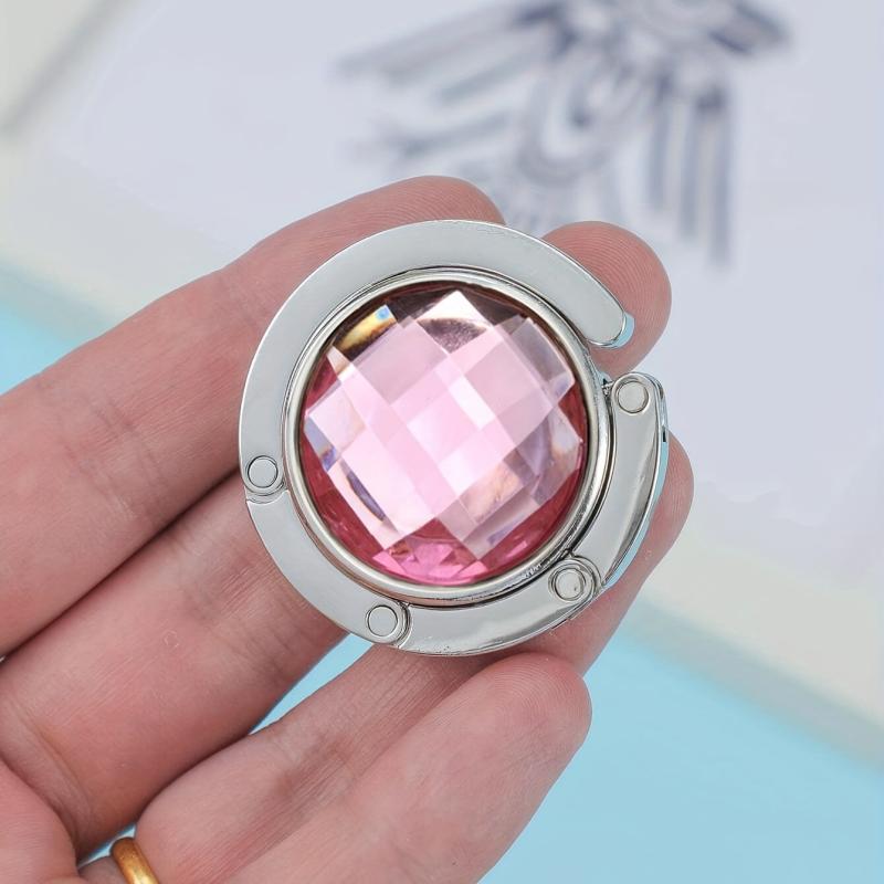 Foldable Crystal Bag Hanger for Accessories Organization