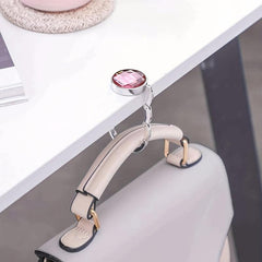 Foldable Crystal Bag Hanger for Accessories Organization
