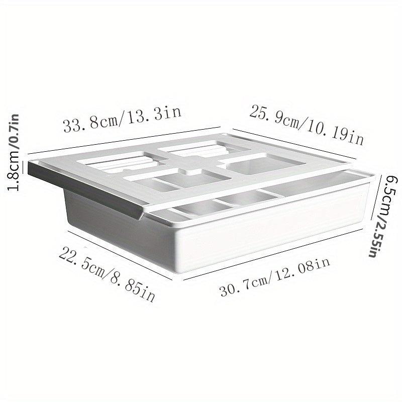 Under Desk Invisible Drawer Storage Box Self Adhesive for Office Home School Des