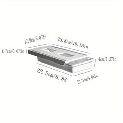 Under Desk Invisible Drawer Storage Box Self Adhesive for Office Home School Des