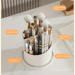 360 Rotating Toiletry Organizer with Mini Storage Cabinet