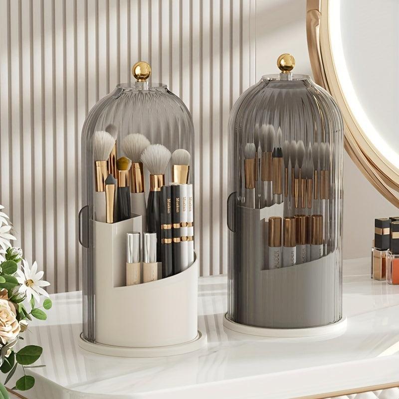 360 Rotating Toiletry Organizer with Mini Storage Cabinet