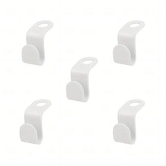 55pcs Clothes Hanger Connector Plastic Hanger Connection Hook Space Saving