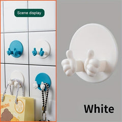 2pcs Punch Plug Holder Wall Mounted Hook