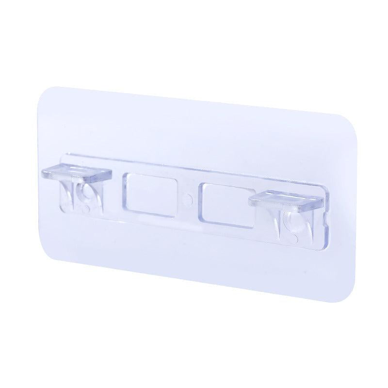 4pcs Shelf Support Peg Clear Self Adhesive Clips Strong Partition Bracket Holder