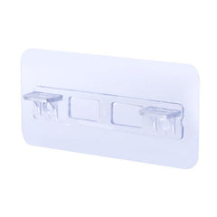 4pcs Shelf Support Peg Clear Self Adhesive Clips Strong Partition Bracket Holder