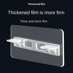 4pcs Shelf Support Peg Clear Self Adhesive Clips Strong Partition Bracket Holder