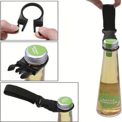 Outdoor Nylon Bottle Hook Carabiner Portable Water Bottle Hanger Clip