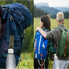 Outdoor Nylon Bottle Hook Carabiner Portable Water Bottle Hanger Clip
