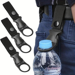 Outdoor Nylon Bottle Hook Carabiner Portable Water Bottle Hanger Clip