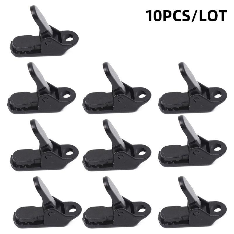 10pcs Tarp Clips for Secure Tent and Awning Setup