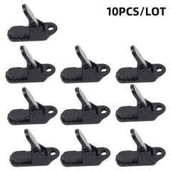 10pcs Tarp Clips for Secure Tent and Awning Setup