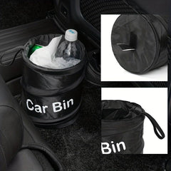 Car Trash Bin Hangable Garbage Bag Litter Container Car Interior Access