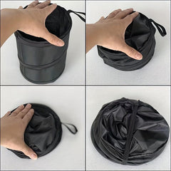Car Trash Bin Hangable Garbage Bag Litter Container Car Interior Access