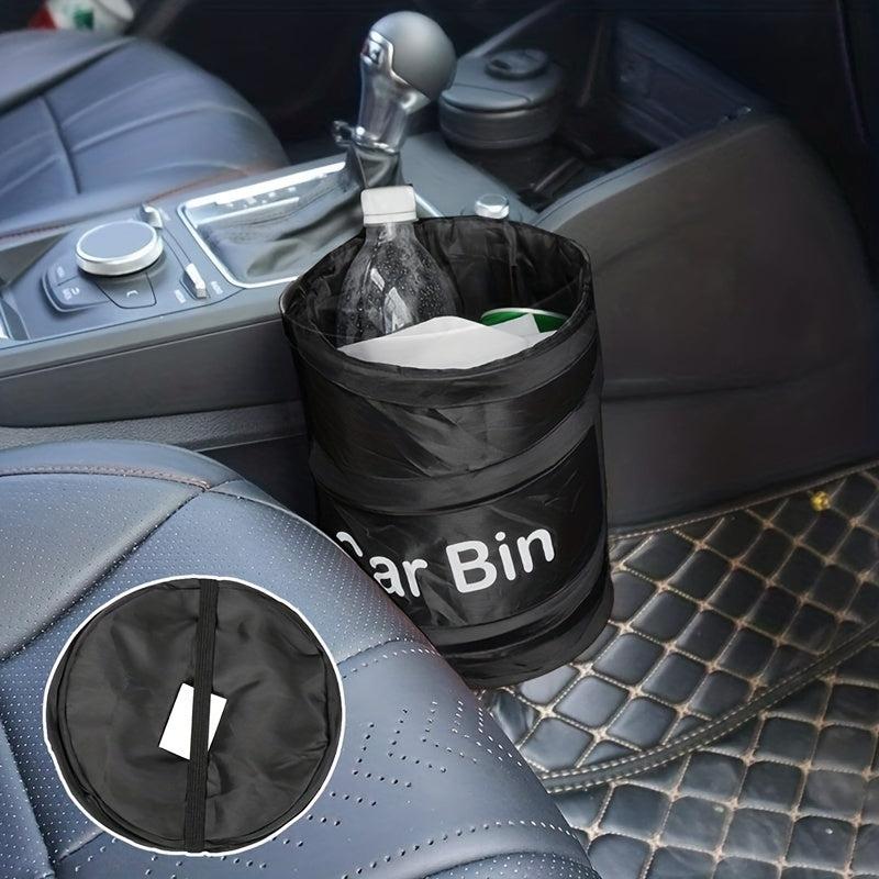 Car Trash Bin Hangable Garbage Bag Litter Container Car Interior Access