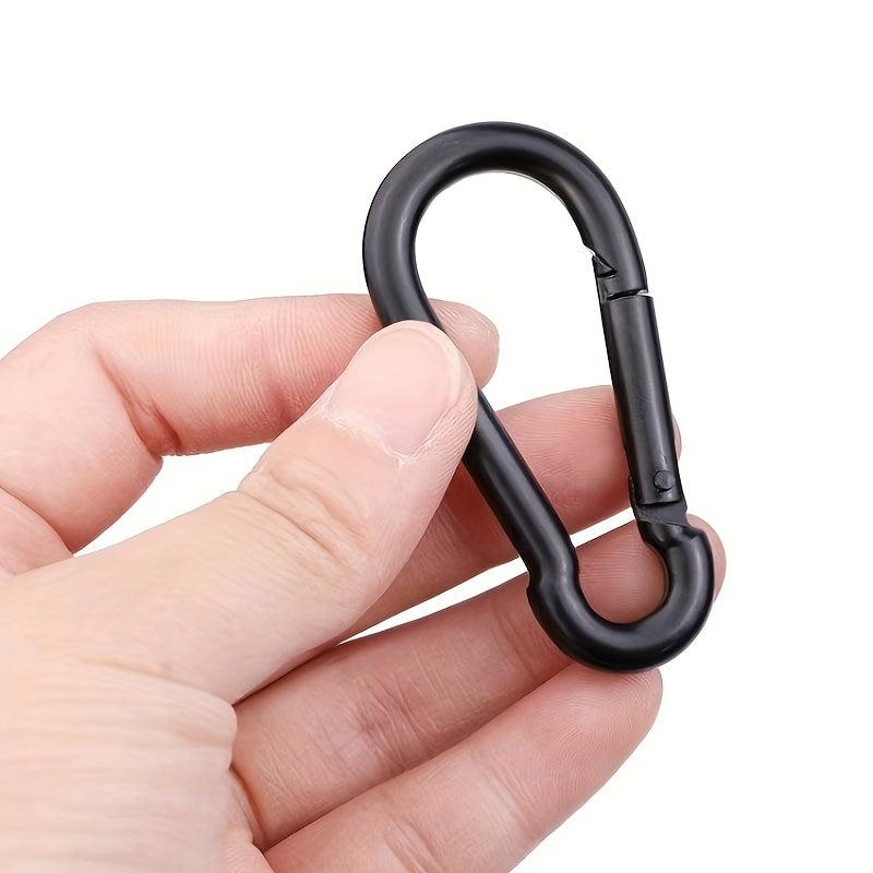 10pcs Stainless Steel Carabiner for Hammocks Swings- Outdoor Activ