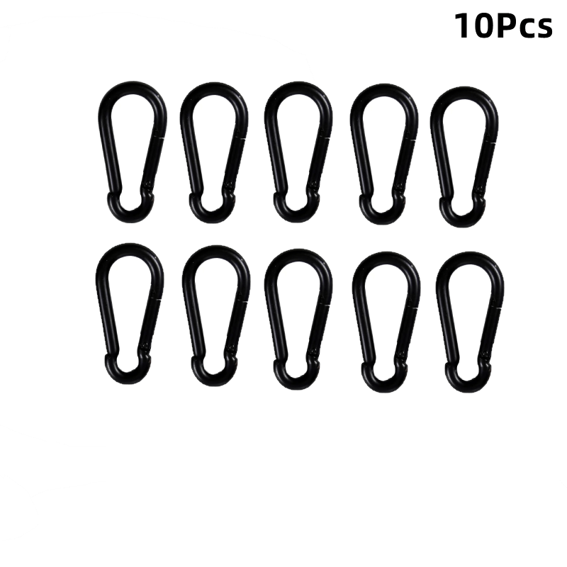 10pcs Stainless Steel Carabiner for Hammocks Swings- Outdoor Activ
