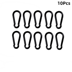10pcs Stainless Steel Carabiner for Hammocks Swings- Outdoor Activ