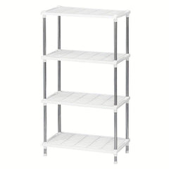 3-Ply Stainless Steel Tiered Storage Shelf for Home Storage Items