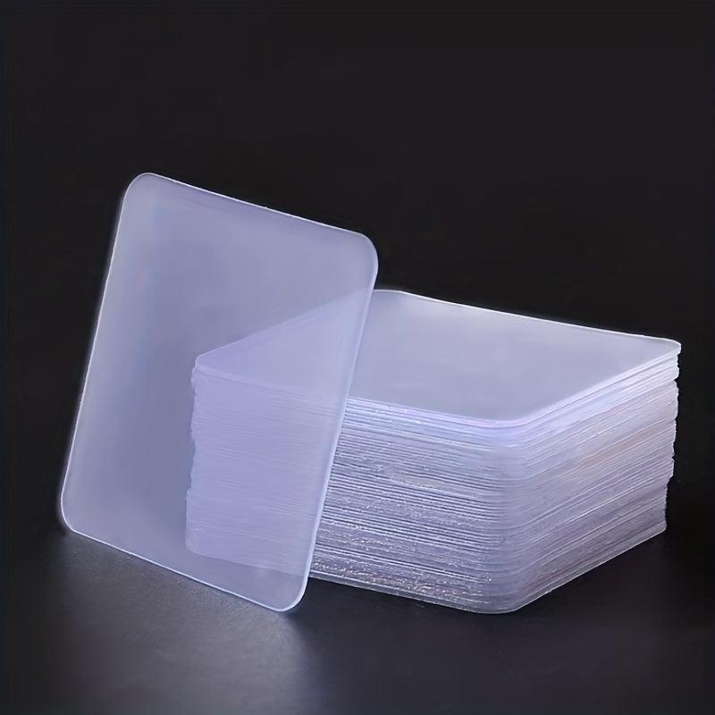 10pcs Double Sided Adhesive Wall Mounting Nano Clear Gel