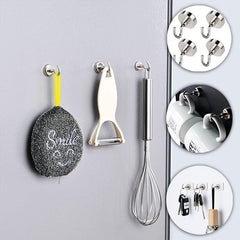 10 packs Neodymium Magnetic Hooks Strong for Hanging Grill Toolbox 4lbs 17lbs