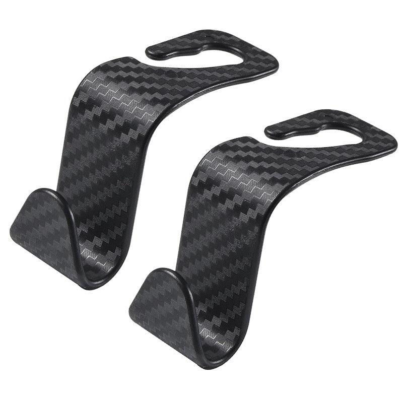 2pcs Auto Seat Headrest Hook Storage Hanger Car Back Seat Organizer