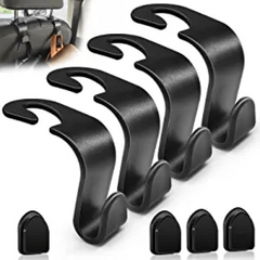 2pcs Auto Seat Headrest Hook Storage Hanger Car Back Seat Organizer
