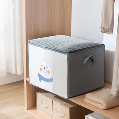 Large Capacity Quilt Storage Bag with Sturdy Handles