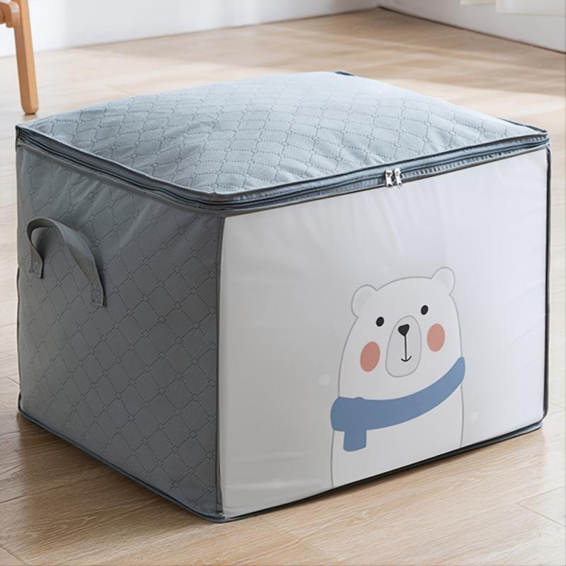 Large Capacity Quilt Storage Bag with Sturdy Handles