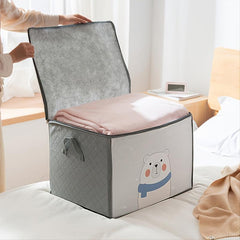 Large Capacity Quilt Storage Bag with Sturdy Handles