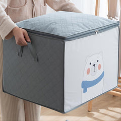 Large Capacity Quilt Storage Bag with Sturdy Handles