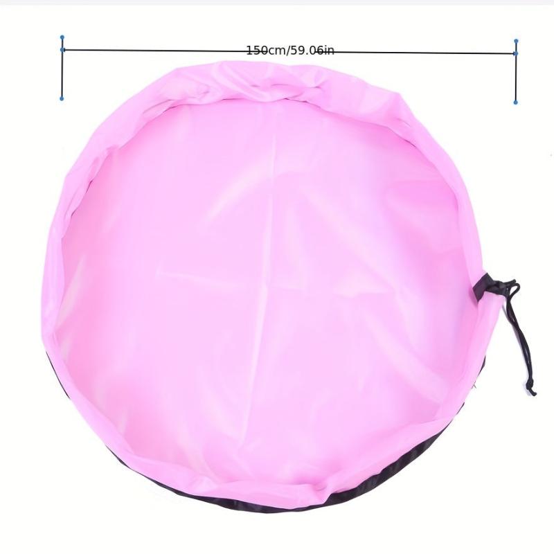 Portable Toy Storage Bag & Play Mat - Foldable Kids' Toy Org