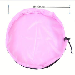 Portable Toy Storage Bag & Play Mat - Foldable Kids' Toy Org