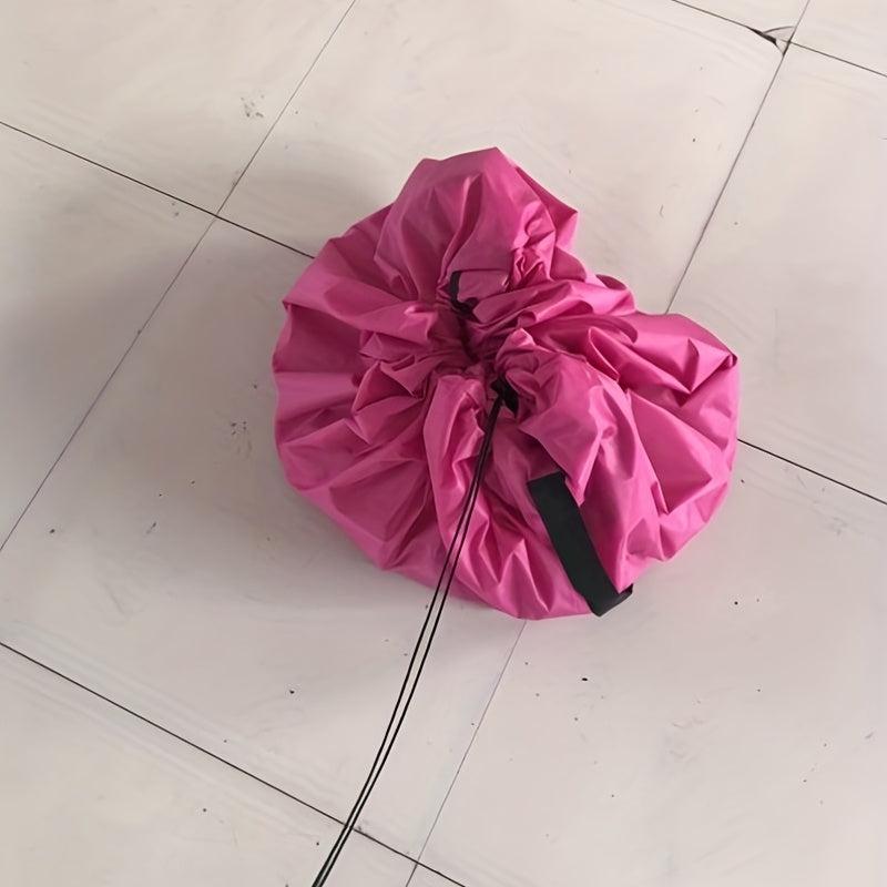 Portable Toy Storage Bag & Play Mat - Foldable Kids' Toy Org