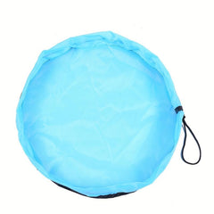 Portable Toy Storage Bag & Play Mat - Foldable Kids' Toy Org