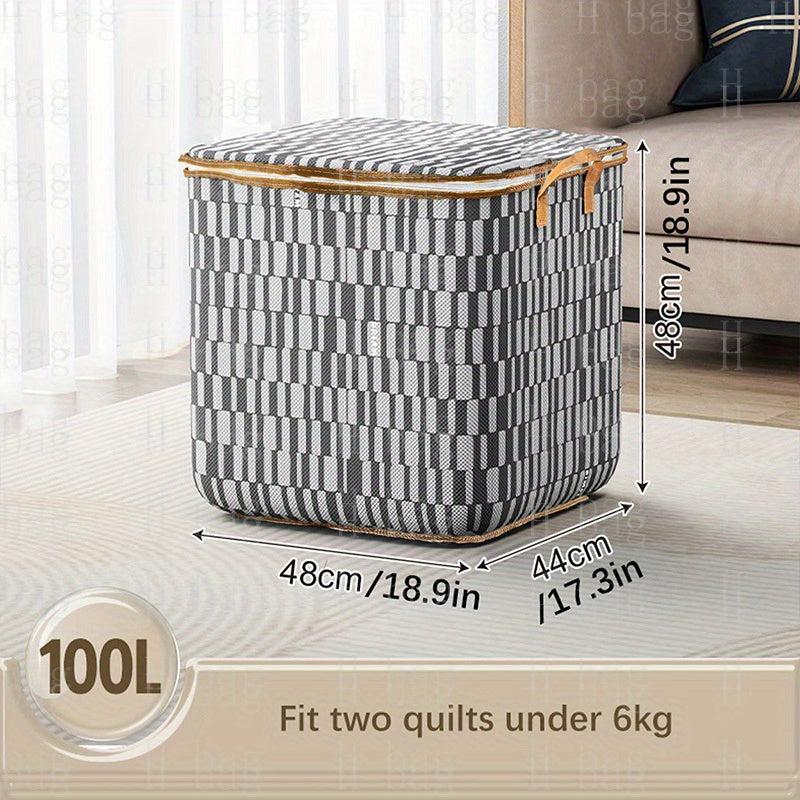 Large Capacity Quilt Storage Bag Travel Closet Organizer