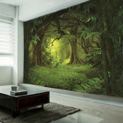 Forest Print Tapestry Wall Hanging for Living Room & Bedroom Decor