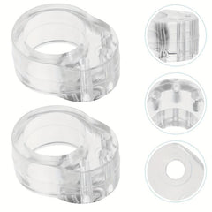 Clear PVC Door Stop Transparent Wall Protector Mute Door Handle Stop