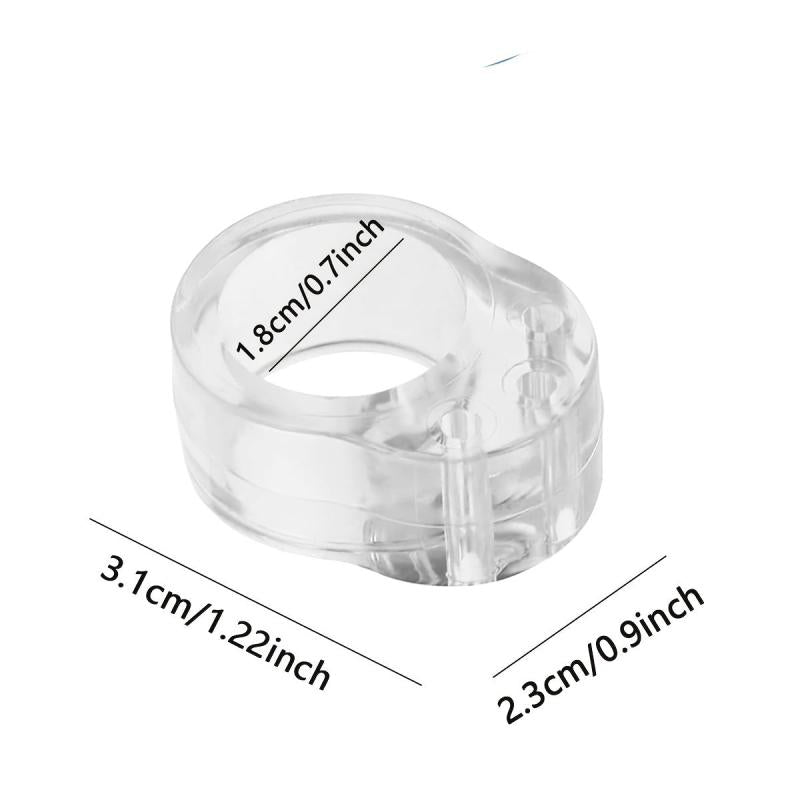 Clear PVC Door Stop Transparent Wall Protector Mute Door Handle Stop