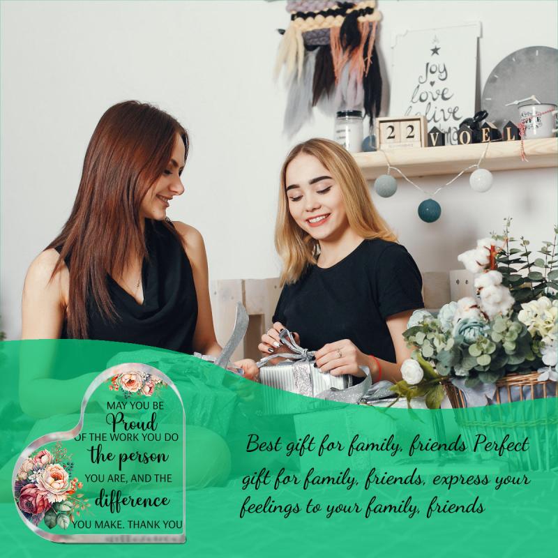 Inspirational Acrylic Paperweight - Employee Appreciation Gift