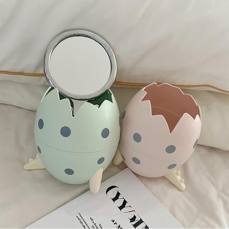 Dinosaur Egg Makeup Brush Holder Box
