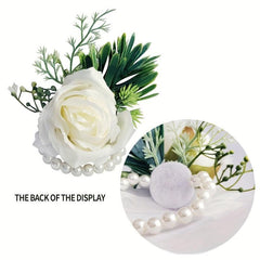 Rose Wrist Corsage for Weddings and Ceremonies