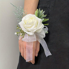 Rose Wrist Corsage for Weddings and Ceremonies